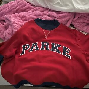 PARKE Two Tone Varsity Mockneck